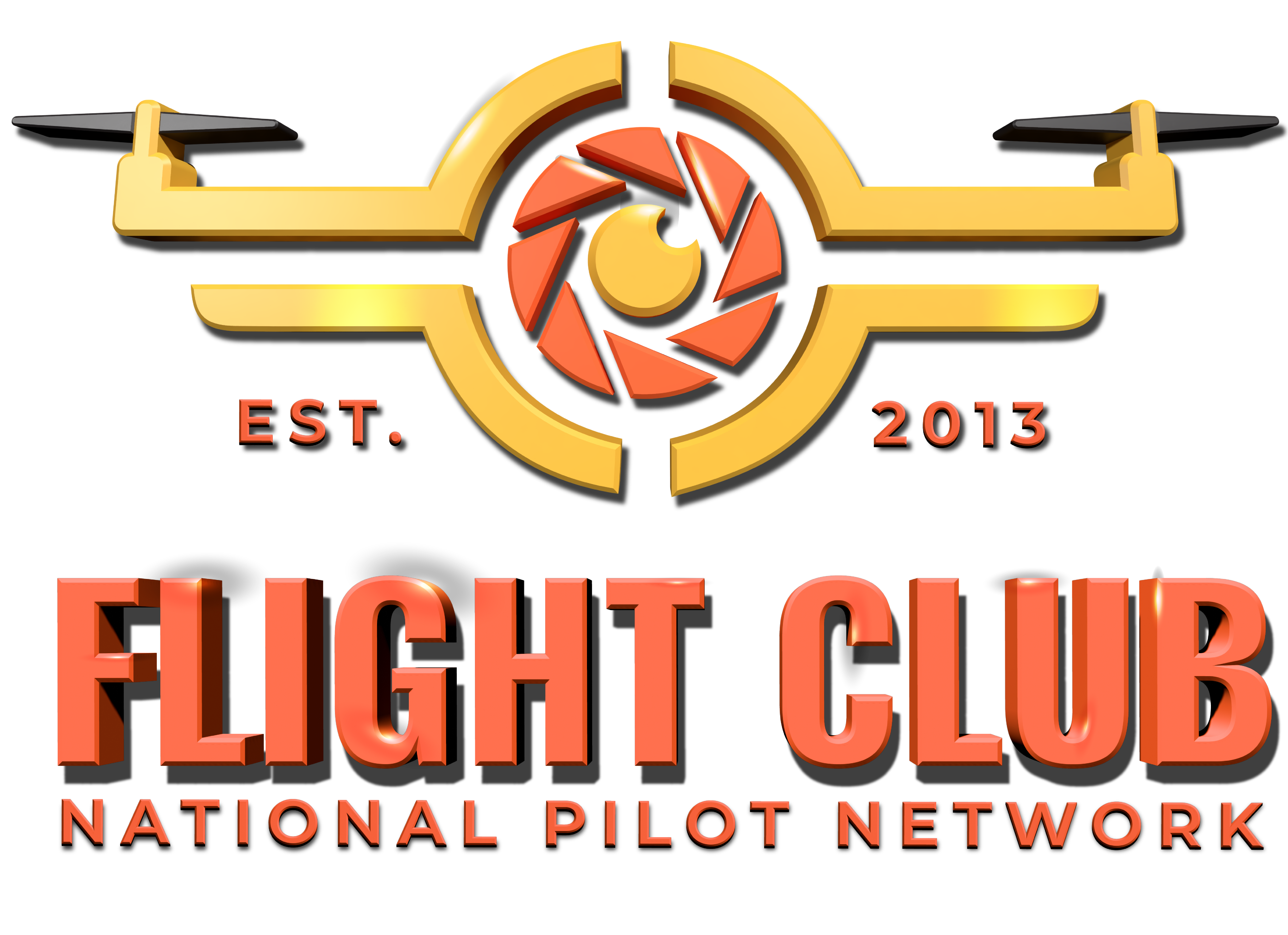 Flight Club Logo 3D No Background 2