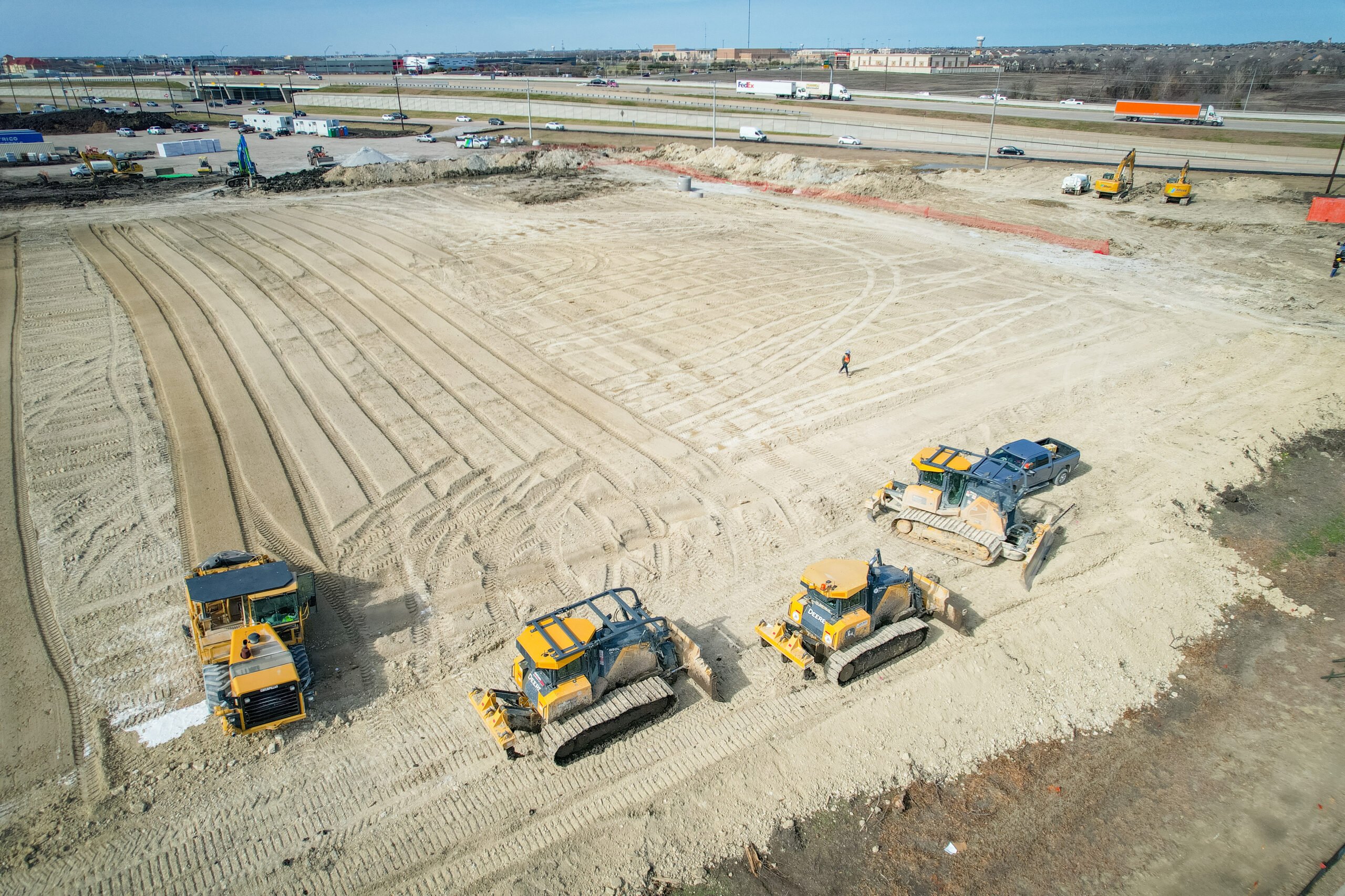 Costco Construction Project Is Underway, Allen, TX.