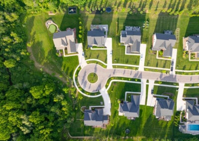 Meridian Homes Completed, McCordsville, IN.