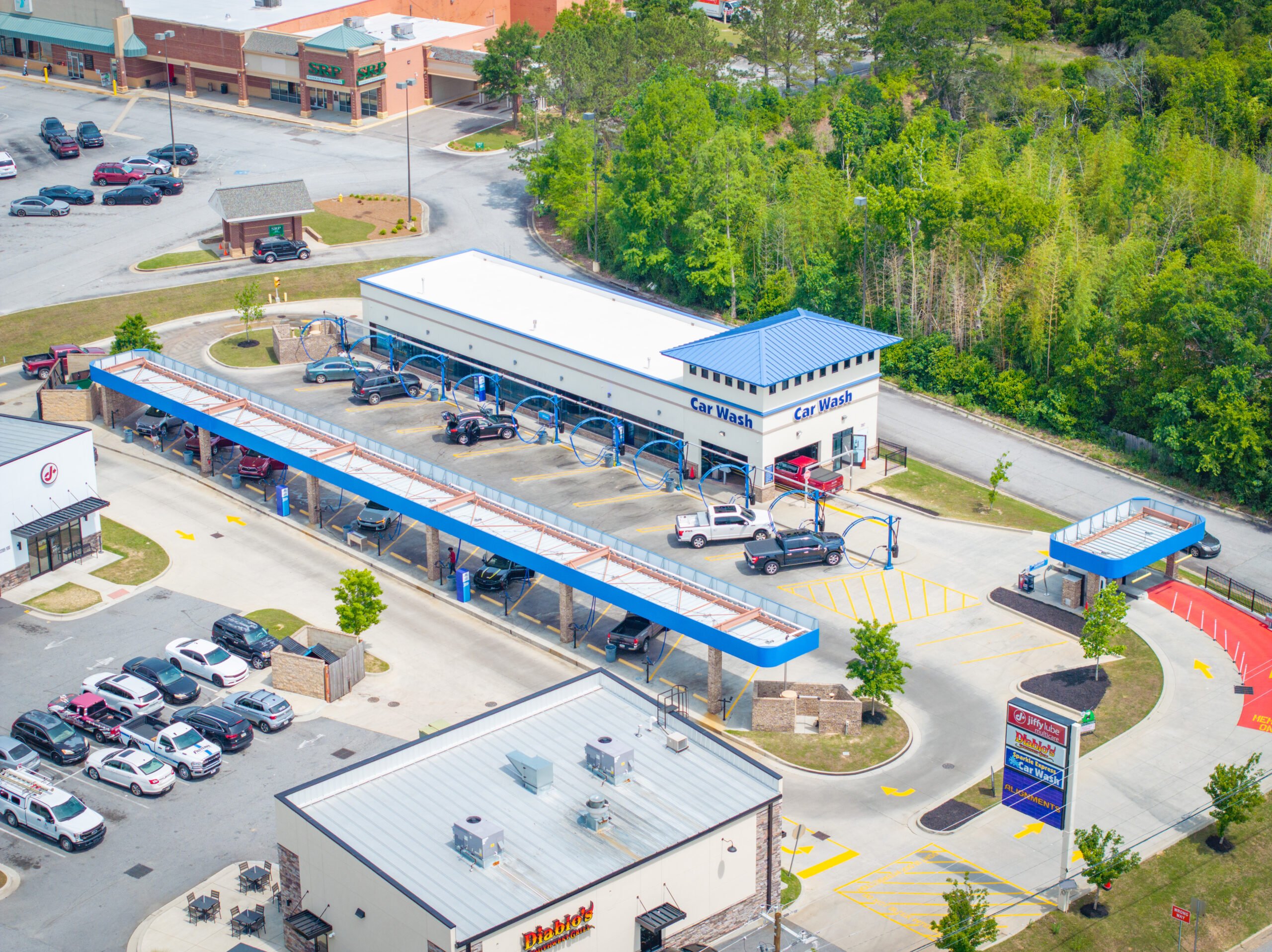 Amplify Capital Group's Sparkle Express Carwash Cleans Up Competitors, Augusta, GA 30906.