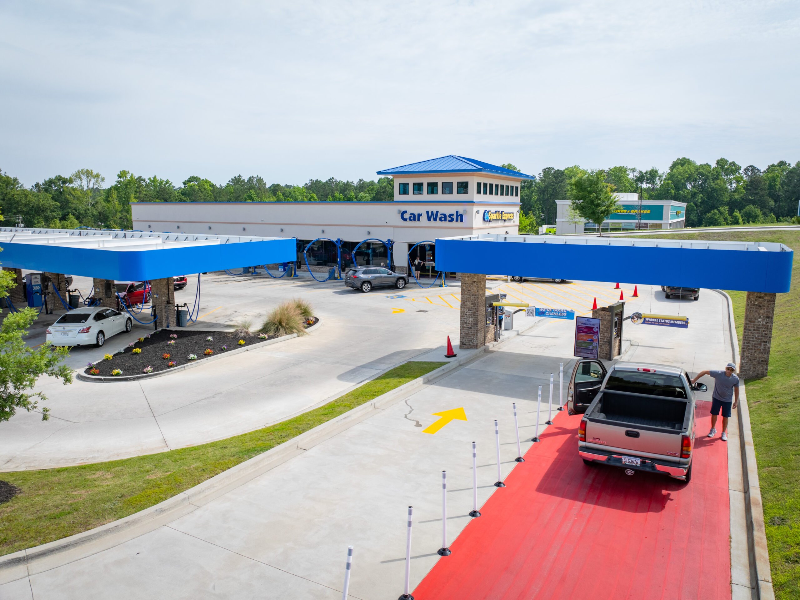 Amplify Capital Group's Sparkle Express Carwash Cleans Up Competition, Grovetown, GA, 30813.