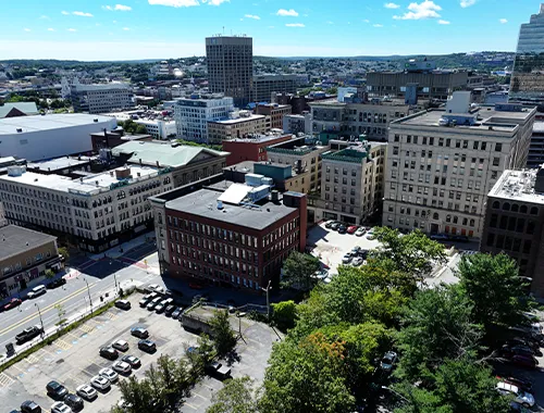 Brick Parapet, DBJV, Worcester, MA