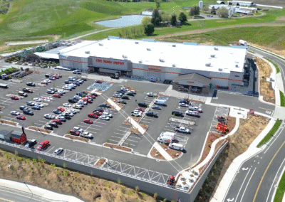 Bailey Construction Builds Home Depot, Moscow, ID.