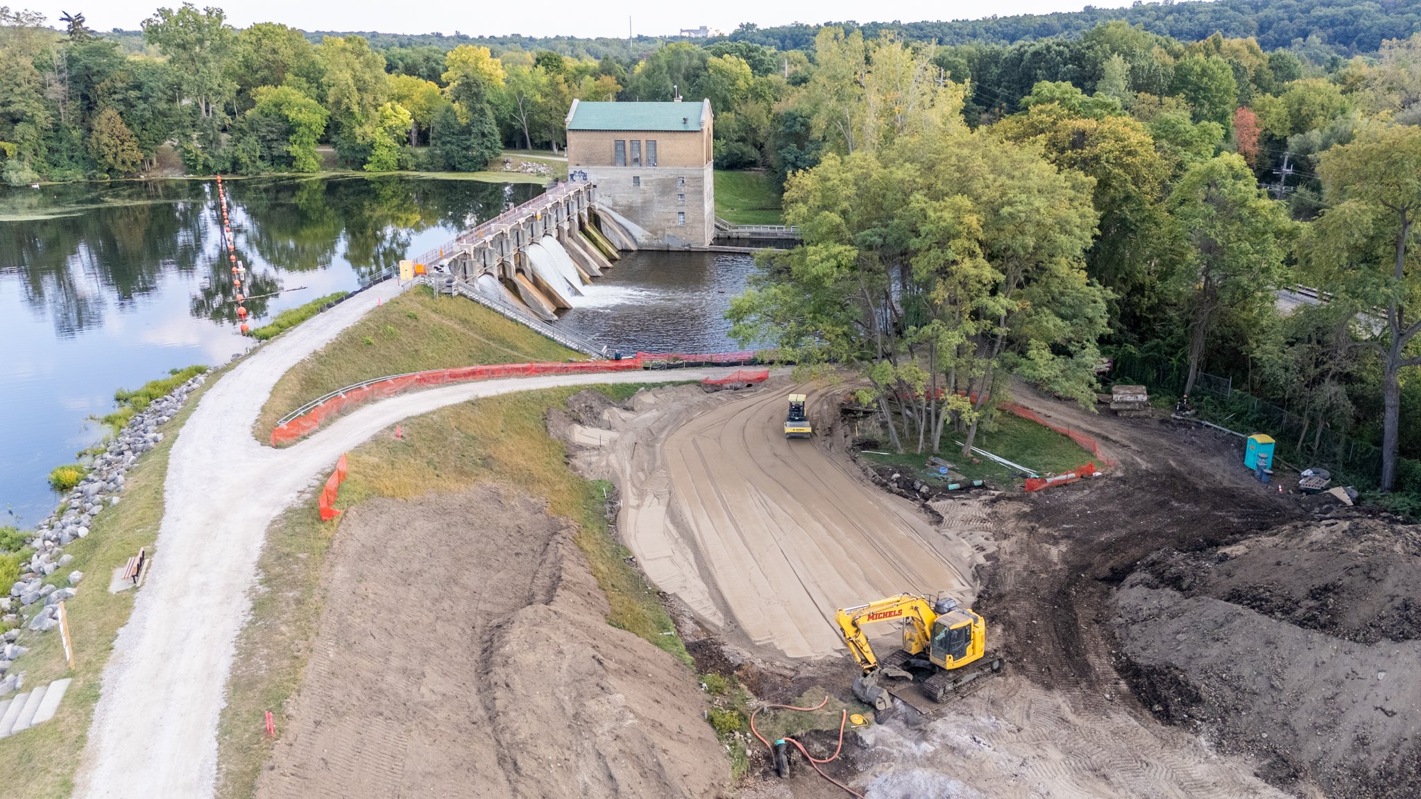 Drone Brothers Provides ongoing Critical Data for Barton Dam Embankment Remediation in Ann Arbor, MI Drone Brothers Provides ongoing Critical Data for Barton Dam Embankment Remediation in Ann Arbor, MI