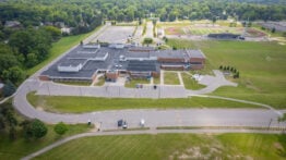 Iafrate Construction Gives an A+ to RCS Adams High School, Rochester Hills, MI 48306