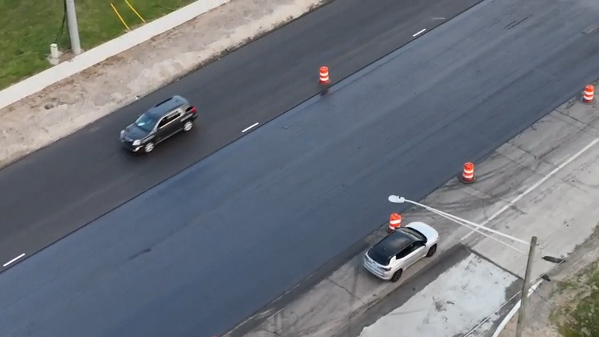 Drone Brothers Welcomes Ajax Paving as They Make Driving Smoother on Gratiot in Chesterfield, MI 48047