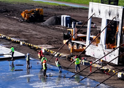Capturing a Costco Wall Tilt in Sacramento, CA.