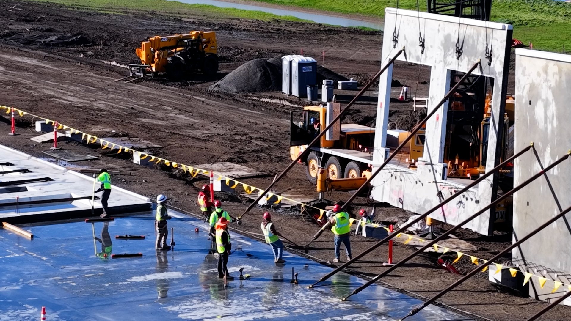 During the course of a large construction project, there are several 'milestones' that clearly mark progress. One is when the walls go up, commonly referred to as wall tilts. As part of our aerial drone support of W. L. Butler's construction of a new Costco in Sacramento, California, we documented their wall tilt 'milestone'. Wall tilts are one of several 'milestones' that Drone Brothers captures during the course of a large construction project. They begin with a Groundbreaking Ceremony, and continue all the way through a Last Beam Ceremony and Owners Training Videos. Essentially, we capture any 'milestone' that W. L. Butler calls on us to document. This provides visual assets for internal and external messaging, including social media platforms. W. L. Butler's mission is to support long-term success, by dedicating themselves to the well-being of their clients, team members, communities and business partners.