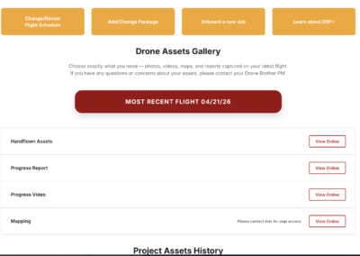 Asset Landing Page Getting Ready for Launch.