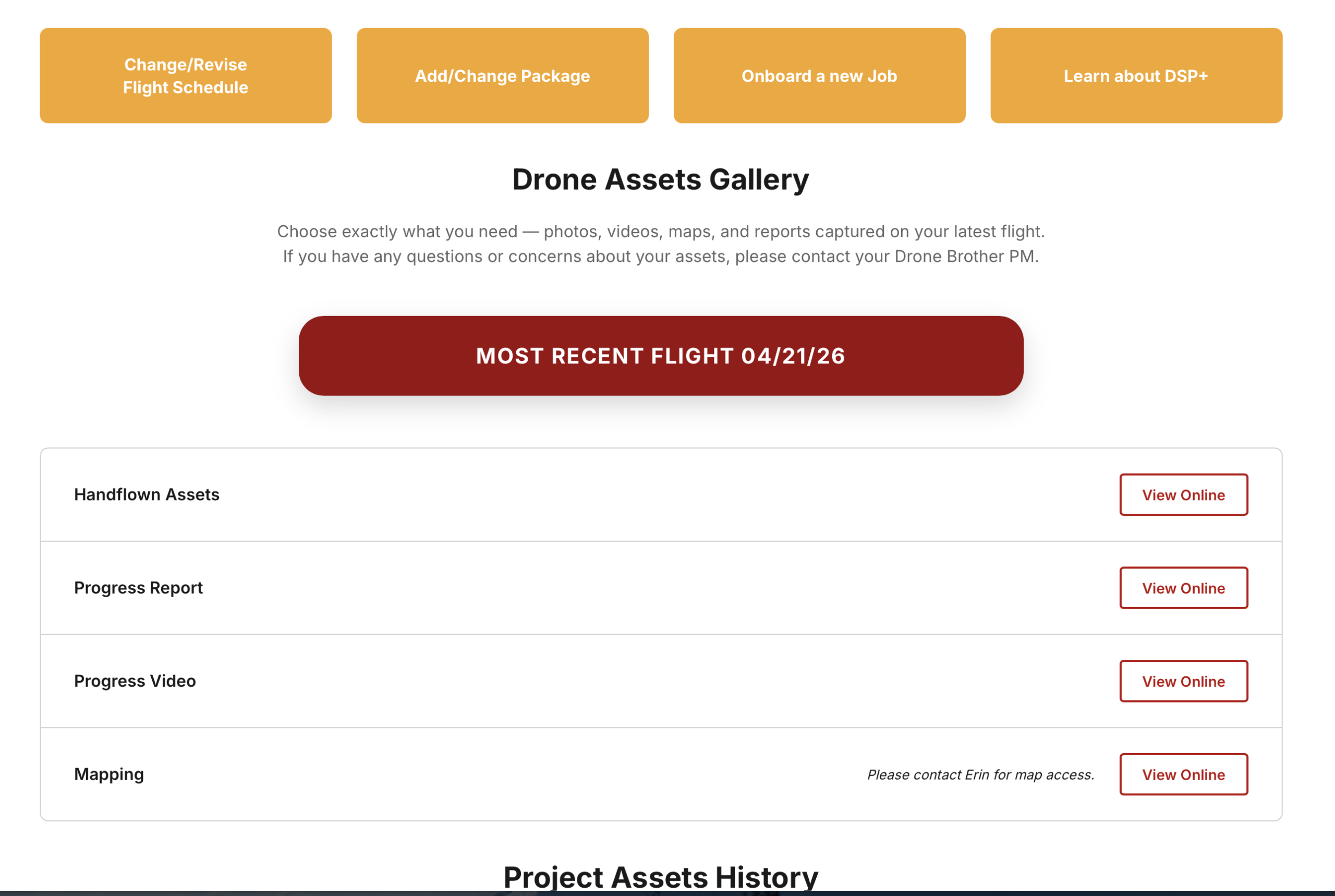 Asset Landing Page Getting Ready for Launch.