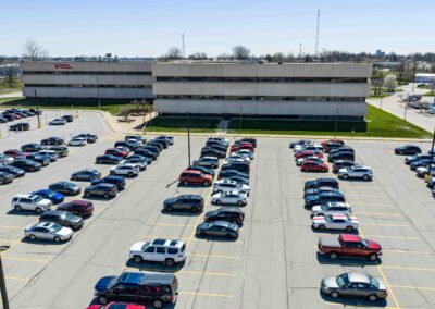 Fort Wayne: Parkview – Raytheon Aerial Photography for CRE.