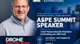 Drone Brothers Joins Construction Estimating Leaders in Orlando